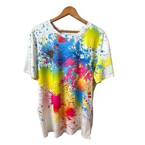Tye Dye Tee Shirt LAIDIPAS Boys Girls 3D Graphic Crewneck T-Shirt Silky Size 16